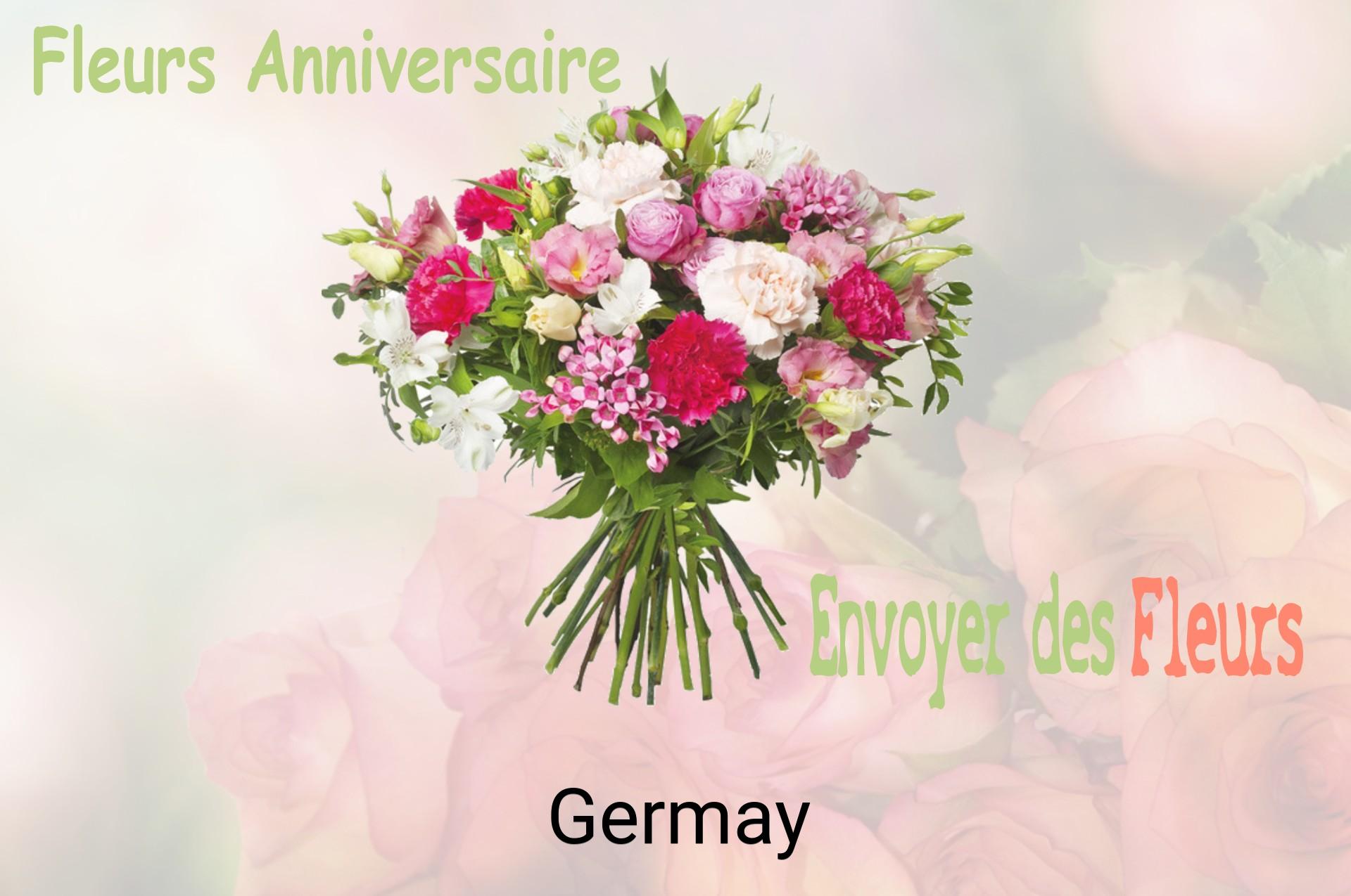 Bouquet de fleurs d’anniversaire livré à Germay